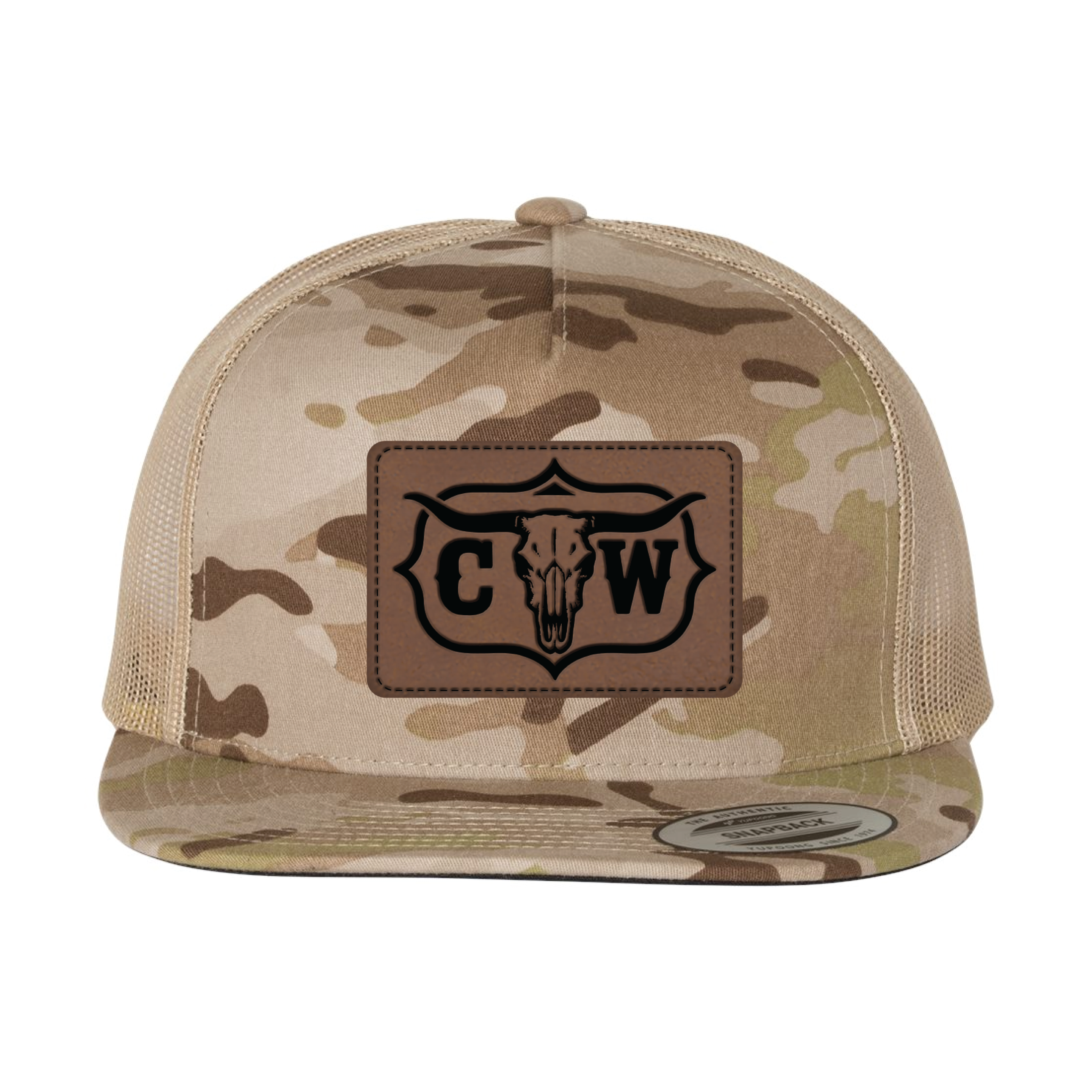 CW Longhorn Camo Cap