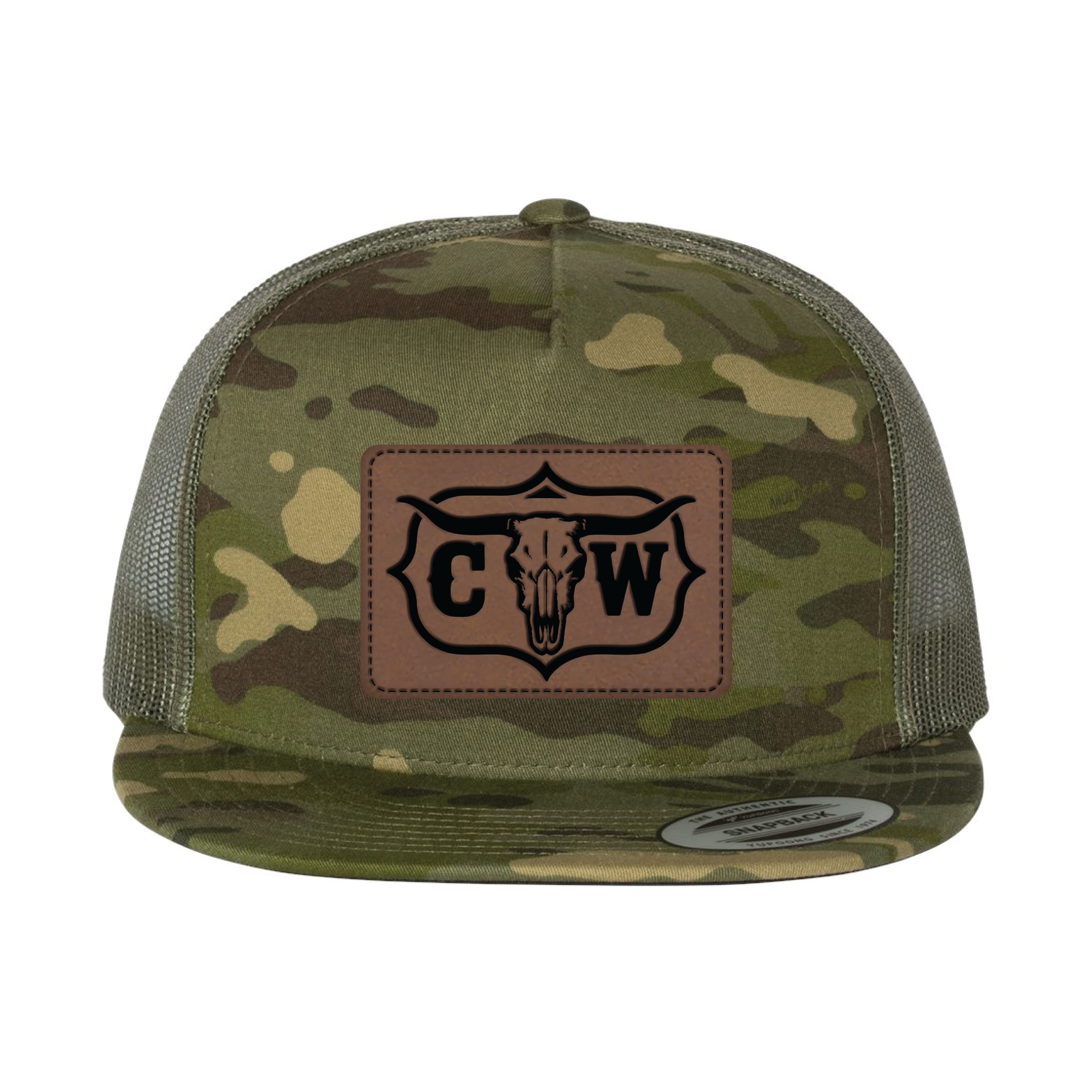 CW Longhorn Camo Cap