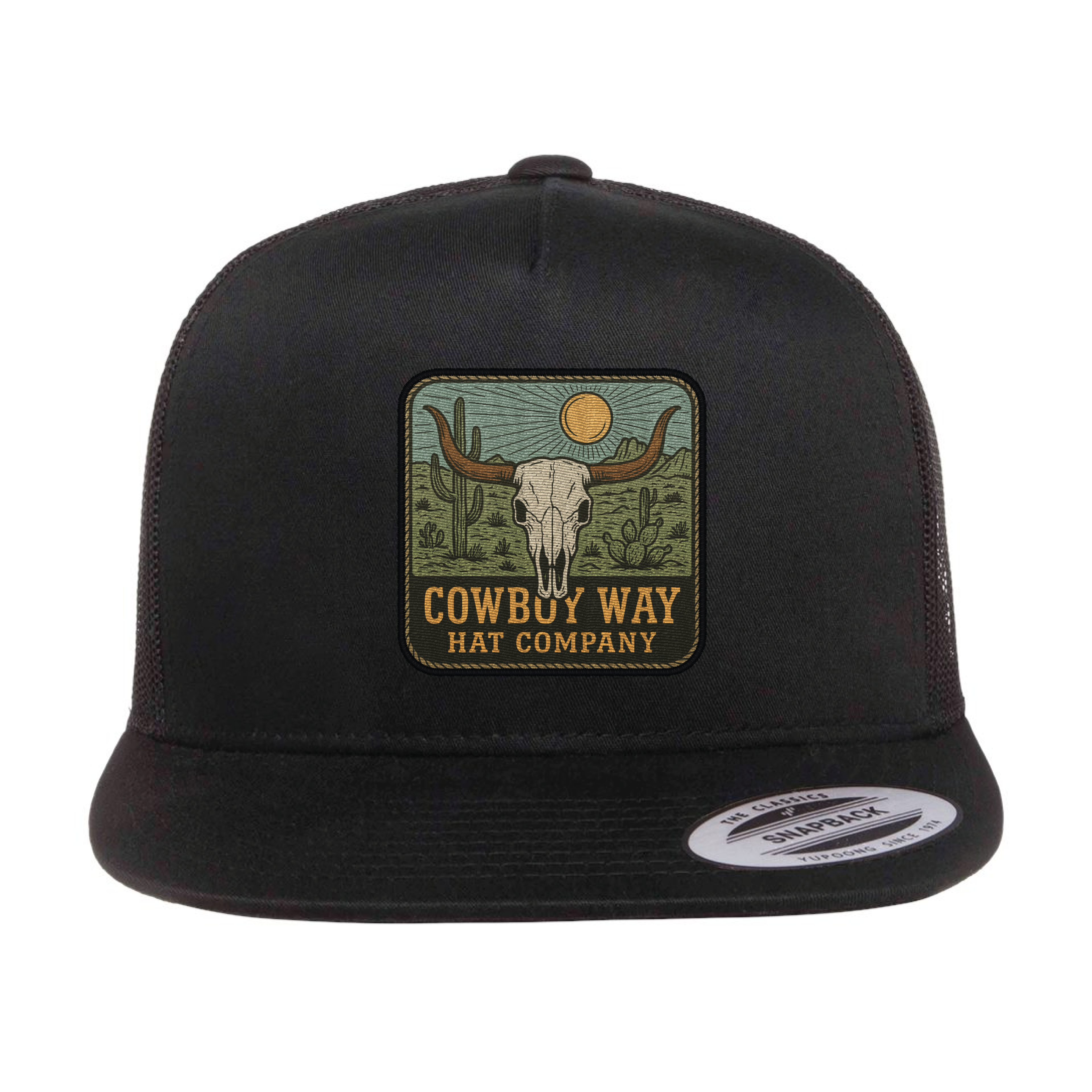 Cowboy Way Patch Cap