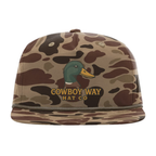 Cowboy Way Duck Camo Cap