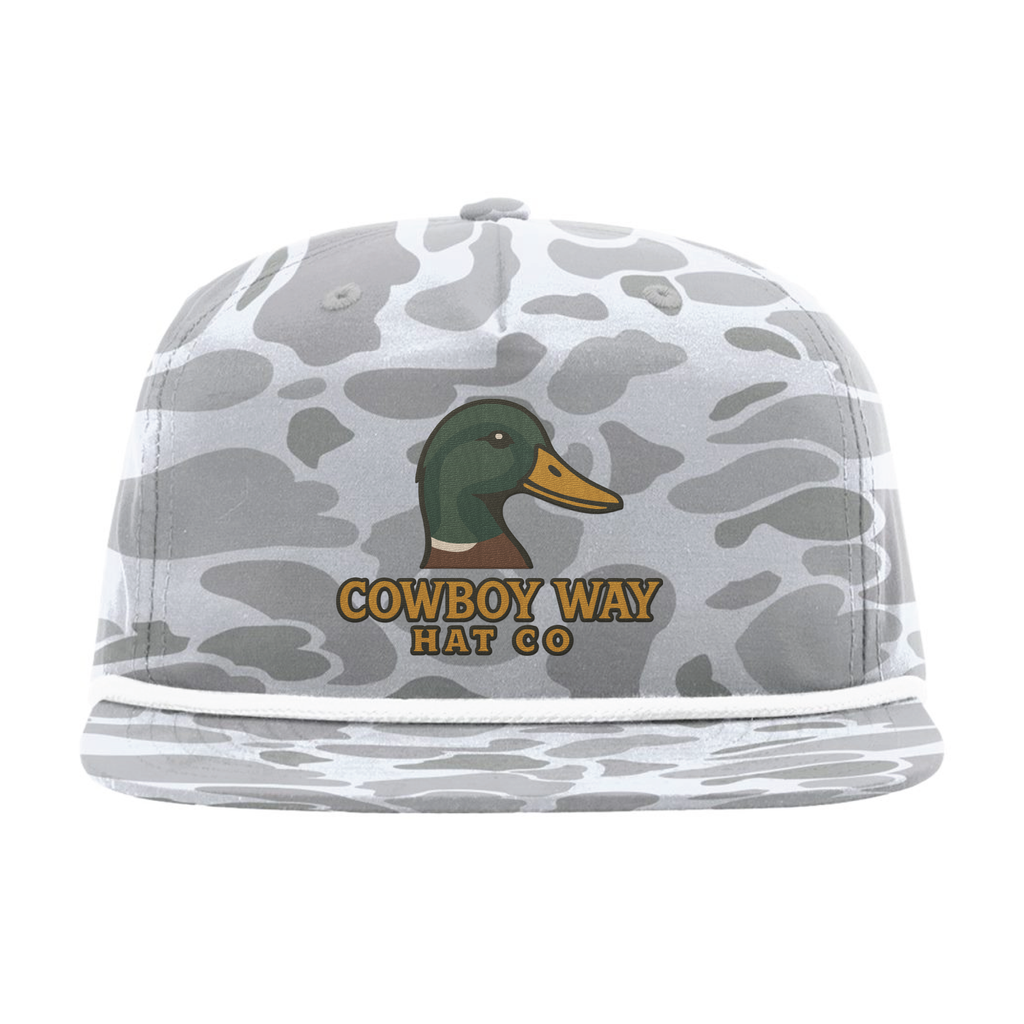 Cowboy Way Duck Camo Cap