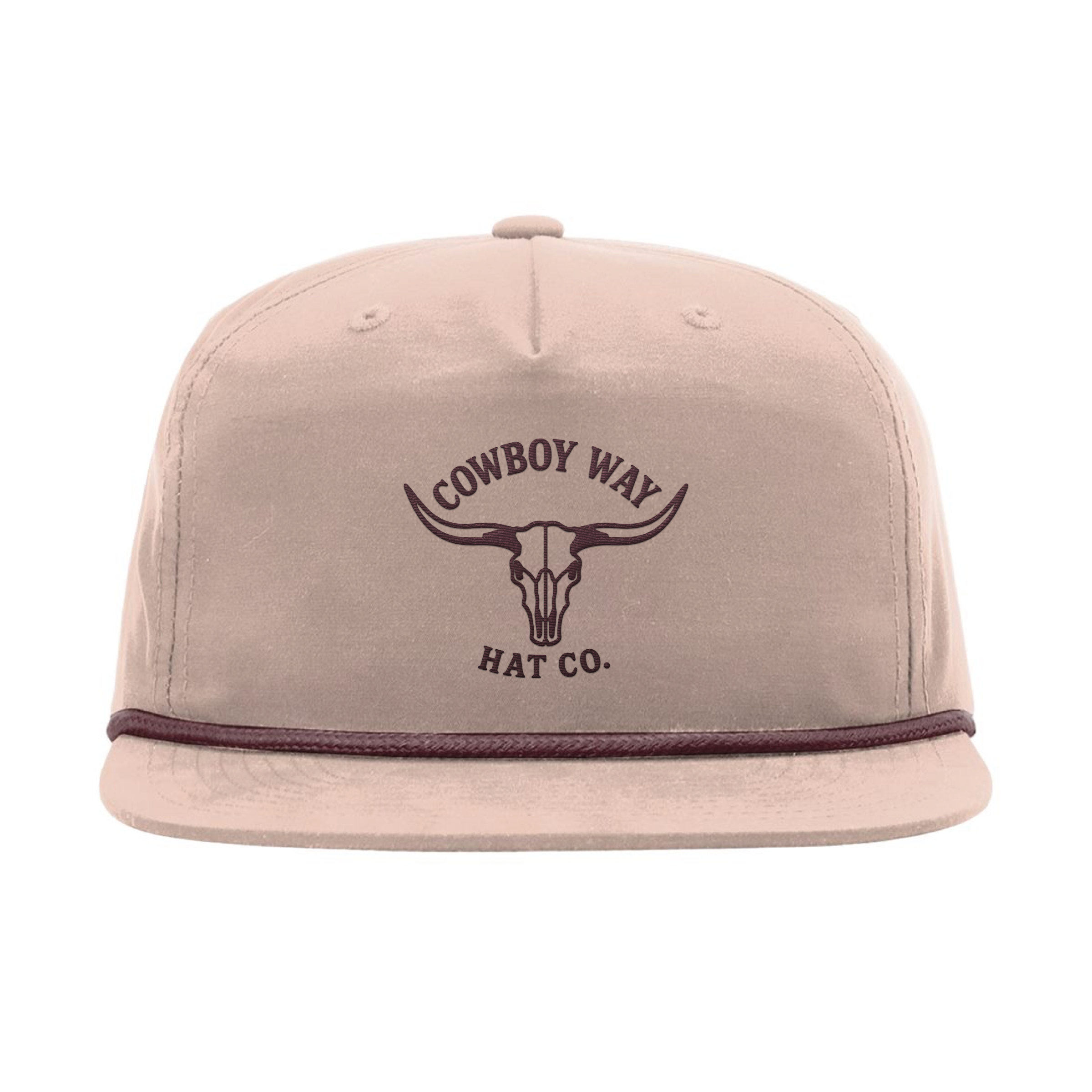 Cowboy Way Longhorn Snapback Cap