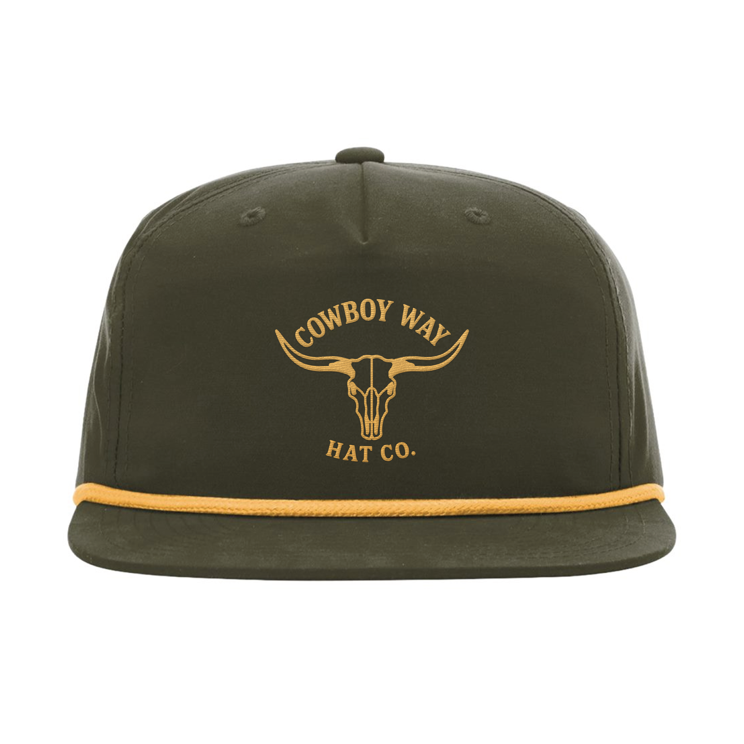 Cowboy Way Longhorn Snapback Cap