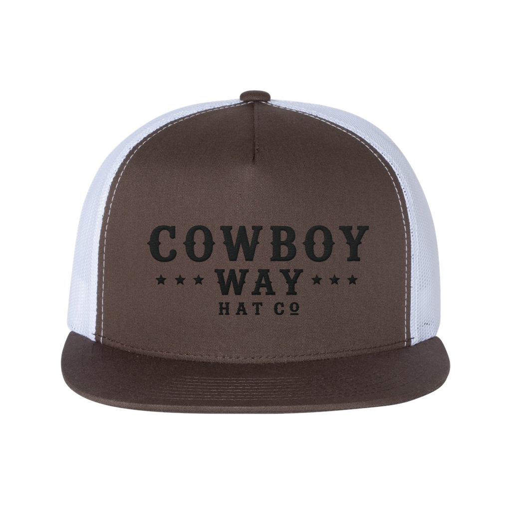 Cowboy Way Five-Panel Trucker Cap